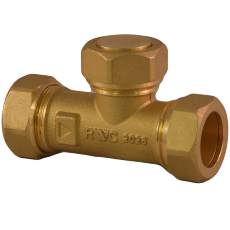 22mm Tee With Non Return Valve